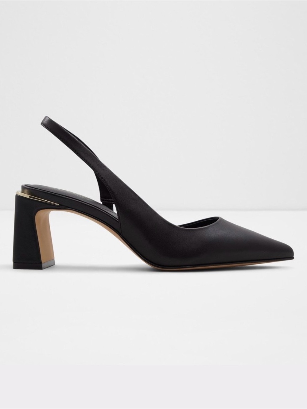Aldo Crullina Black gold Block Herl New Size 7